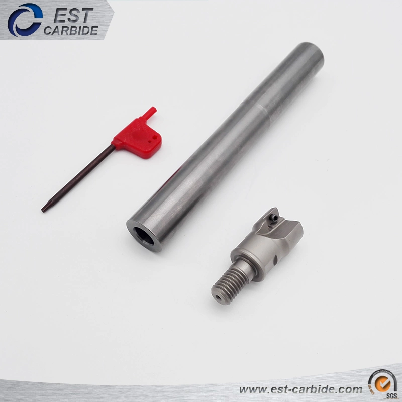 Straight Shank Carbide Anti-Vibration Boring Bar and Cutter Head