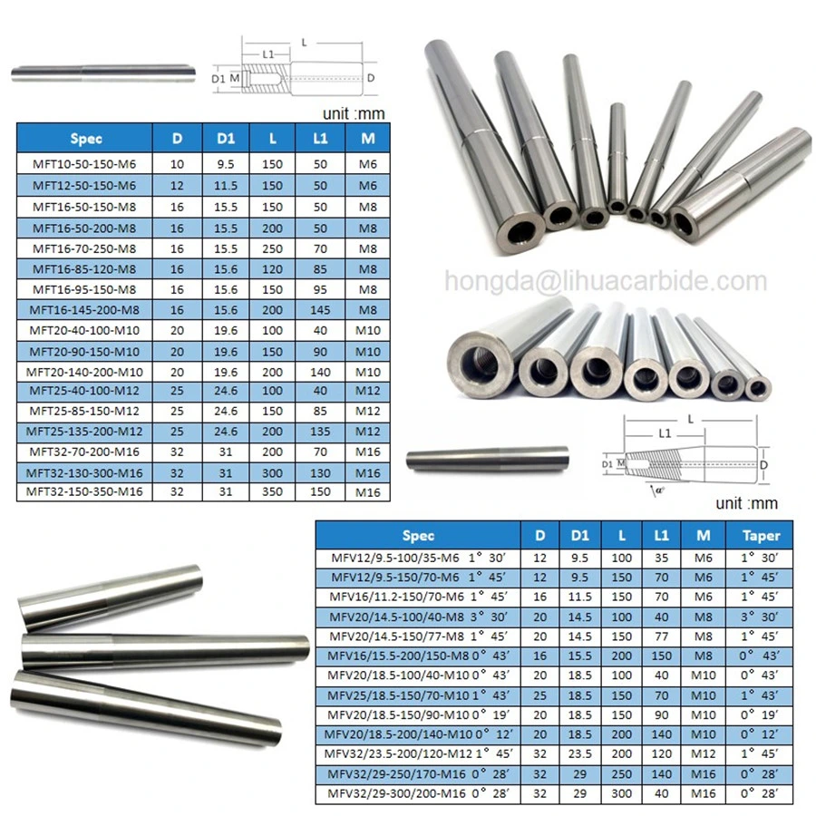 Tungsten Carbide Anti Vibration Boring Bar Extension Holders