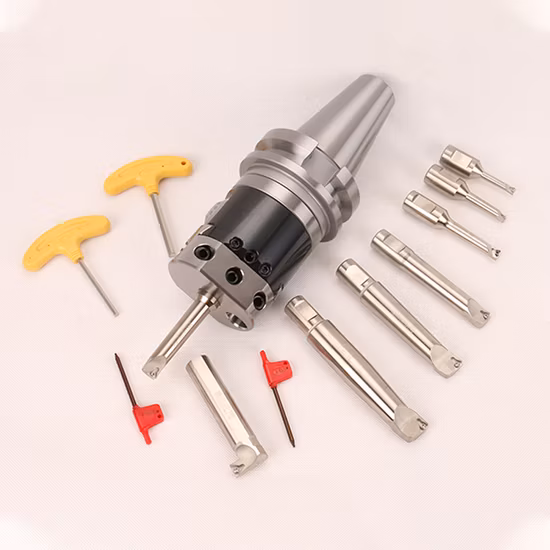 CNC-Fräskopf Bt30 Bt40 Bt50 Nbh2084 Bohrkopf-Set mit Bohrstange
