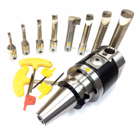 Direkt ab Werk lieferbarer Fräsmaschinenkopf Bt40 Bohrkopf Nbh2084 Mikrobohrkopfsatz