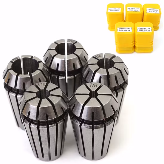 DIN6499b Präzision 0,005 mm 0,008 mm 0,015 mm Fräsfutter Spannzange Er8 Er11 Er16 Spannzangen Er32 Er40 Er50 Spannzangen für Spannzangenfutter Werkzeughalter Spannzangen